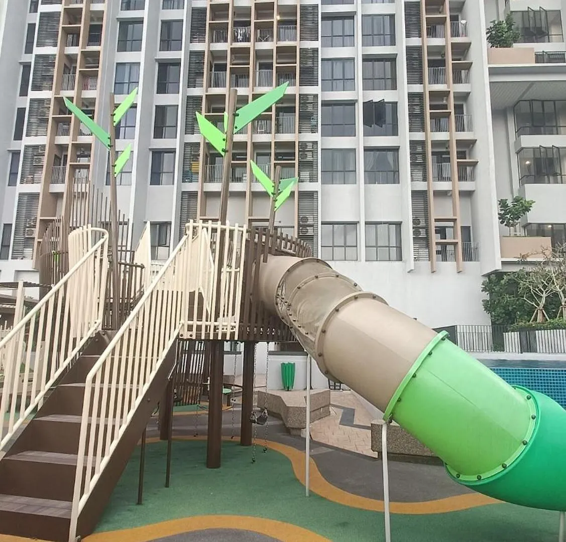 조호르 바루 Sky Trees 2 Guests Nflix Balcony Aeon Pool 아파트 말레이시아