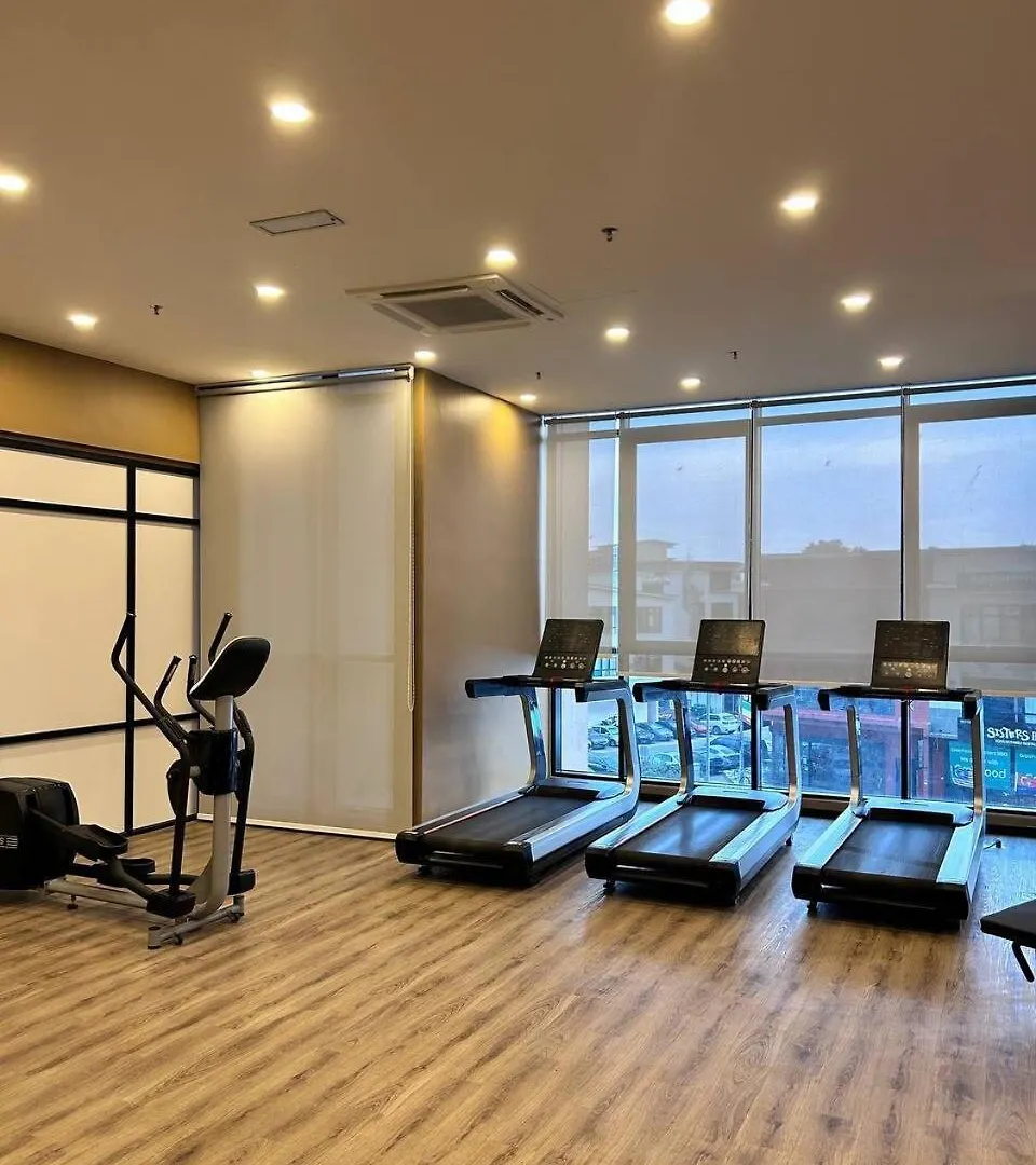 조호르 바루 Sky Trees 2 Guests Nflix Balcony Aeon Pool 아파트